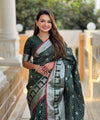 Green Kanjivaram Silk Saree | Wedding & Reception Wear