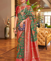 Green Paithani Silk Saree | Festive & Party Wear