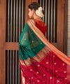 Green Paithani Silk Saree | Festive & Party Wear