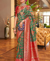 Green Paithani Silk Saree | Festive & Party Wear