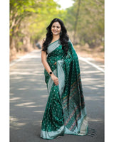Green Paithani Silk Saree | Wedding & Reception Wear