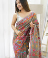 Grey Cotton Saree | Daily & Festive Wear