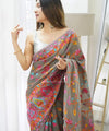 Grey Cotton Saree | Daily & Festive Wear