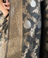 Grey Cotton Saree | Everyday Ethnic Wear