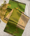 Grey Kanjivaram Silk Saree | Wedding & Festive Wear