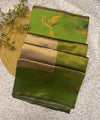 Grey Kanjivaram Silk Saree | Wedding & Festive Wear