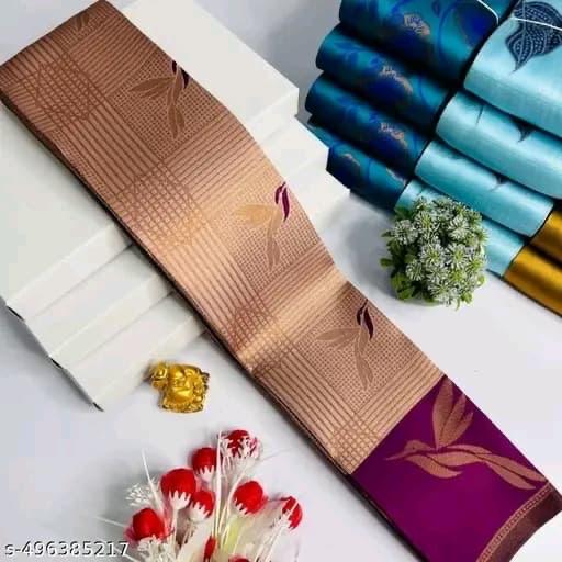 Grey Wine Kanjivaram Silk Saree | Wedding & Festive Wear