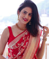 Jacquard Silk Saree | Bridal & Festive Wear