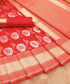 Jacquard Silk Saree | Bridal & Festive Wear