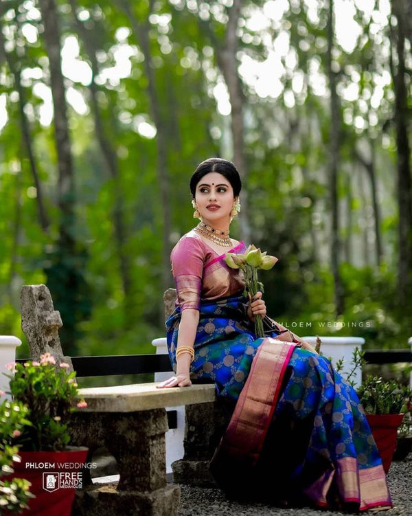 Jacquard Silk Saree | Ethnic Wear for Women