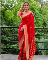 Jacquard Silk Saree | Festival & Ceremony Wear