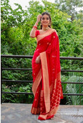 Jacquard Silk Saree | Festival & Ceremony Wear