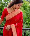 Jacquard Silk Saree | Festival & Ceremony Wear