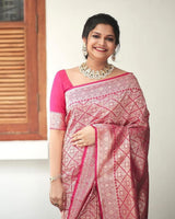 Jacquard Silk Saree | Festive & Party Wear
