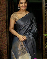 Jacquard Silk Saree | Wedding & Festive Wear