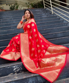 Jacquard Silk Saree | Wedding & Reception Wear