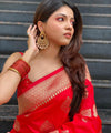 Jacquard Silk Saree | Wedding & Reception Wear