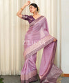 Lavender Banarasi Silk Saree | Ethnic Wear for Women