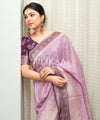 Lavender Banarasi Silk Saree | Ethnic Wear for Women