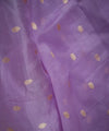 Lavender Cotton Saree | Ethnic Wear for Women