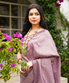 Lavender Jacquard Silk Saree | Festive & Party Wear