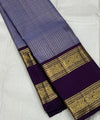 Lavender Kanjivaram Silk Saree | Festive & Party Wear