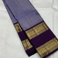 Lavender Kanjivaram Silk Saree | Festive & Party Wear