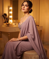 Light Dusty Purple Bollywood Designer Saree | Party & Festive Wear