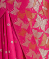 Light Pink Banarasi Silk Saree | Bridal & Festive Wear