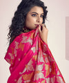 Light Pink Banarasi Silk Saree | Bridal & Festive Wear