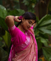 Light Pink Banarasi Silk Saree | Wedding & Festive Wear