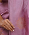 Light Purple Banarasi Silk Saree | Ethnic Wear for Women