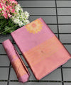 Light Purple Banarasi Silk Saree | Ethnic Wear for Women