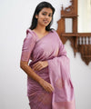 Light Purple Banarasi Silk Saree | Ethnic Wear for Women