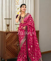 Magenta Pink Banarasi Silk Saree | Festival & Ceremony Wear