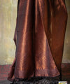 Maroon Banarasi Silk Saree | Festive & Party Wear