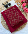 Maroon Bollywood Designer Saree | Party & Festive Wear