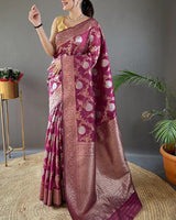 Maroon Cotton Saree | Everyday Ethnic Wear