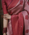 Maroon Jacquard Silk Saree | Ethnic Wear for Women