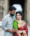Maroon Jacquard Silk Saree | Festival & Ceremony Wear