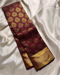 Maroon Kanjivaram Silk Saree | Ethnic Wear for Women