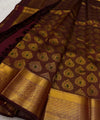 Maroon Kanjivaram Silk Saree | Ethnic Wear for Women