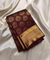 Maroon Kanjivaram Silk Saree | Ethnic Wear for Women
