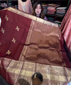 Maroon Kanjivaram Silk Saree | Ethnic Wear for Women