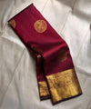 Maroon Kanjivaram Silk Saree | Festival & Ceremony Wear