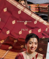 Maroon Kanjivaram Silk Saree | Festival & Ceremony Wear