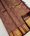 Maroon Kanjivaram Silk Saree | Festival & Ceremony Wear