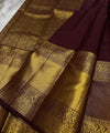 Maroon Kanjivaram Silk Saree | Festival & Ceremony Wear