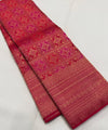 Maroon Kanjivaram Silk Saree | Traditional Wedding Wear