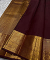 Maroon Kanjivaram Silk Saree | Traditional Wedding Wear
